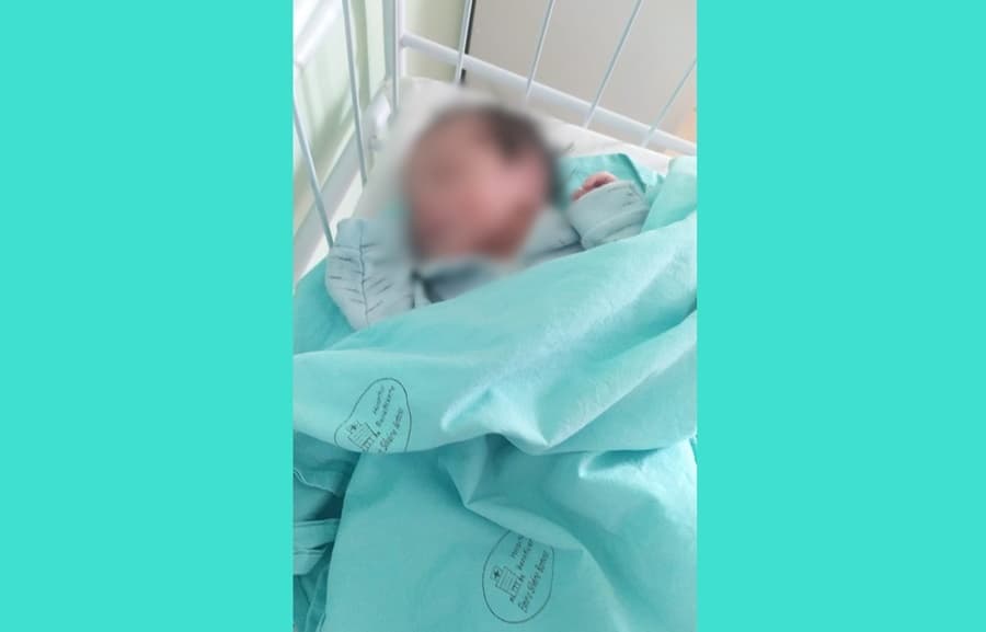 Forte e saudável, bebê encontrado em sacola recebe alta do Hospital e ficará em abrigo