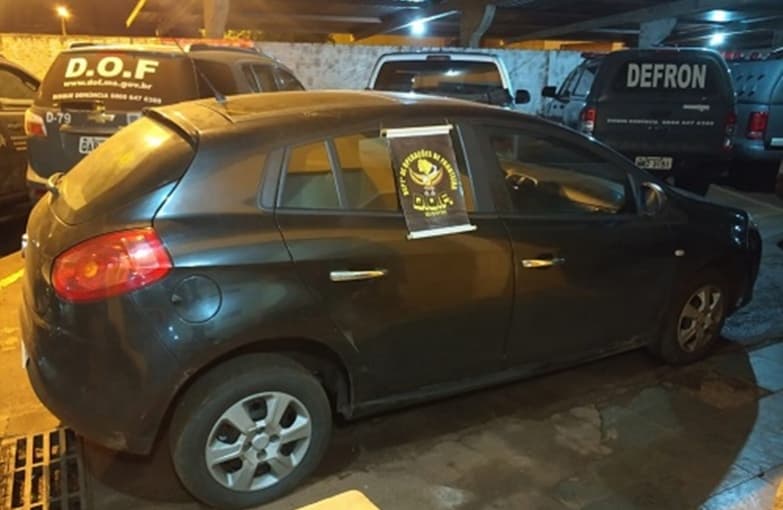 Em Maracaju, DOF recupera veículo furtado que seguia com 105 kg de maconha