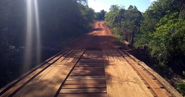 Prefeitura conclui recuperação de 32ª ponte na área rural de Sidrolândia