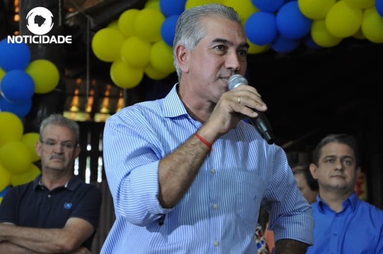 PSDB de Sidrolândia realiza carreata com a presença do Governador Reinaldo Azambuja