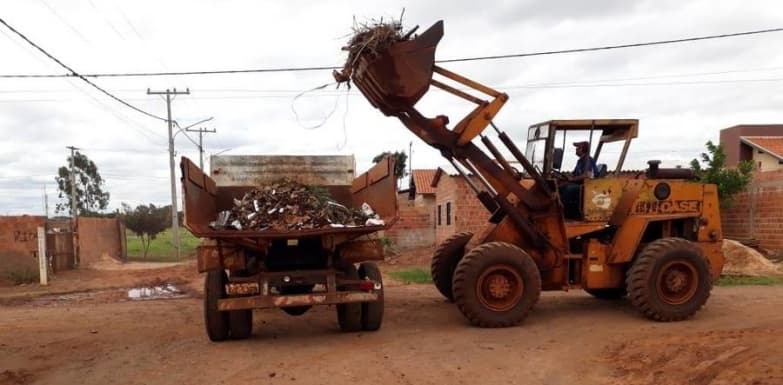Mutirão da Limpeza é paralisado temporariamente em razão das chuvas