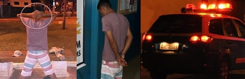 Durante abordagem, PM localiza homem com 3 mandados de prisão em aberto