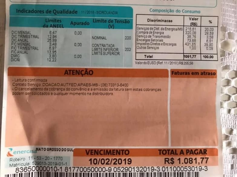 Sem justificativa, moradores sofrem com alta nas tarifas de energia elétrica