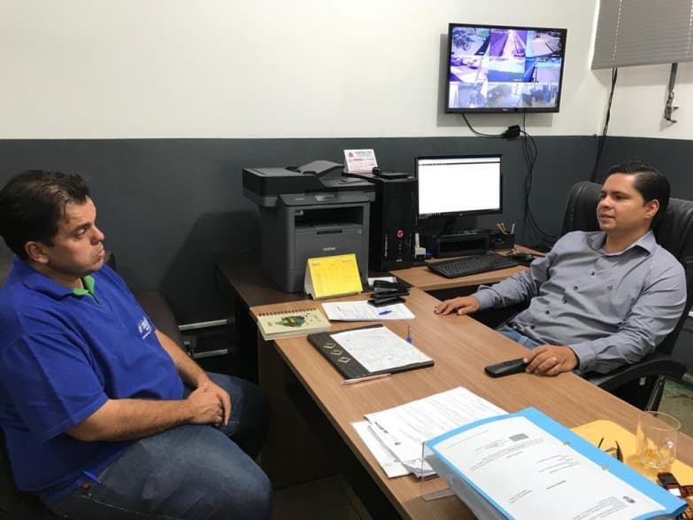 Vereador e Delegado deliberam sobre a instalação da guarda municipal