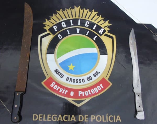 Após luta de facão em Bar na Juquita, jovem acaba preso pela Polícia Civil em Maracaju