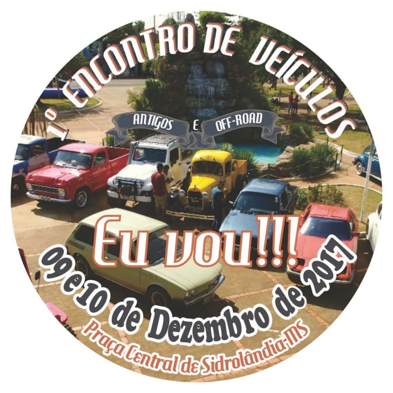 Exposição de carros antigos e show gratuito movimentam a praça amanhã