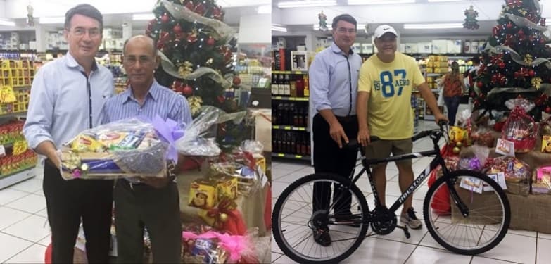 Mês de dezembro Grupo Pavei realiza inúmeros sorteios de prêmios
