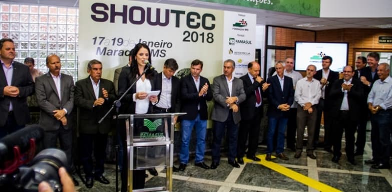 Showtec 2018 começa nesta quarta-feira e termina na sexta em Maracaju