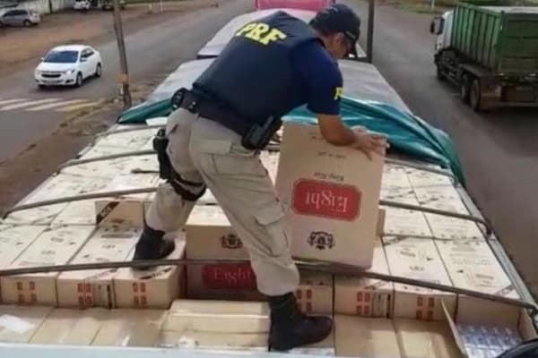 Flagrados em comboio de cigarros em Sidrolândia já haviam sido presos