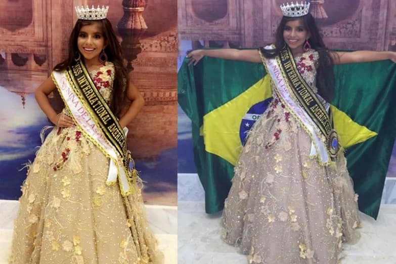 Raiane fica em 1º lugar e conquista duas faixas mundiais representando MS