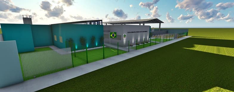 Prefeito anuncia quase R$ 1 milhão para reforma da escola Porfíria Lopes