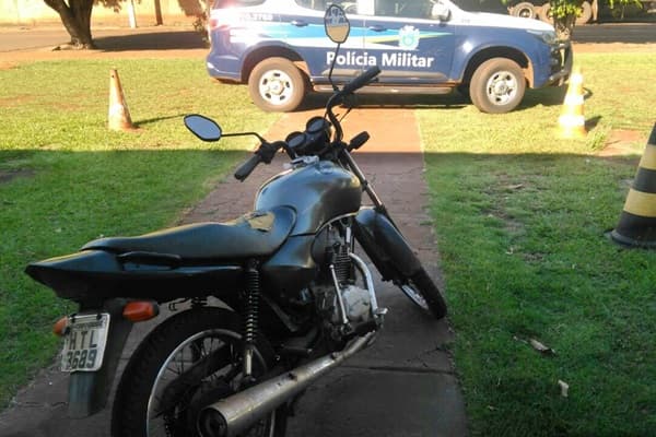 PM recupera motocicleta furtada durante evento no Parque de Exposições