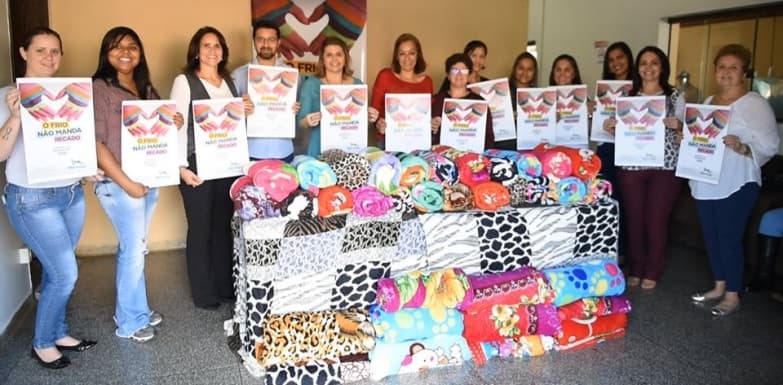 Prefeitura através da Assistência Social dá início a Campanha do Agasalho