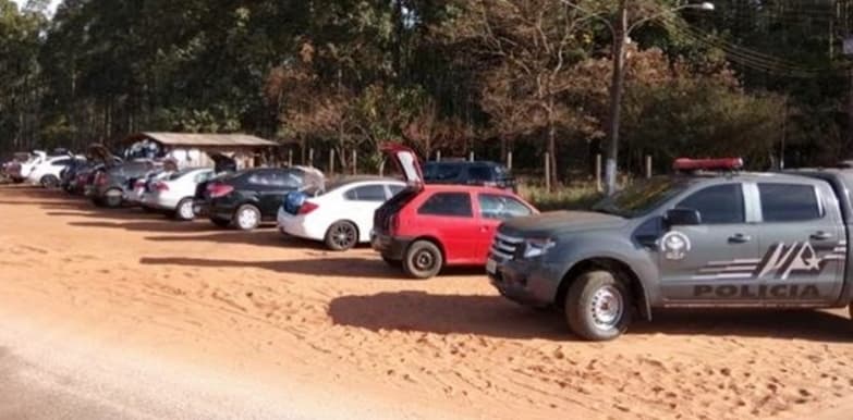 DOF apreende 11 carros com contrabando que seguia para Maracaju