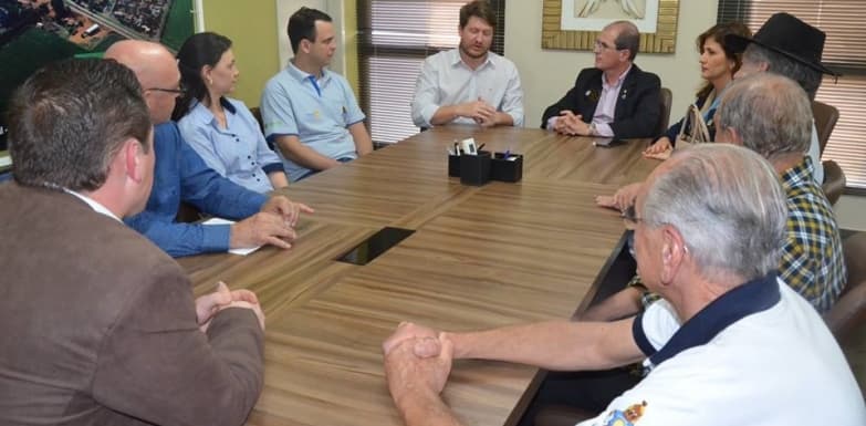 Secretário de Governo recebe Diretoria do Rotary de Maracaju e destaca parcerias