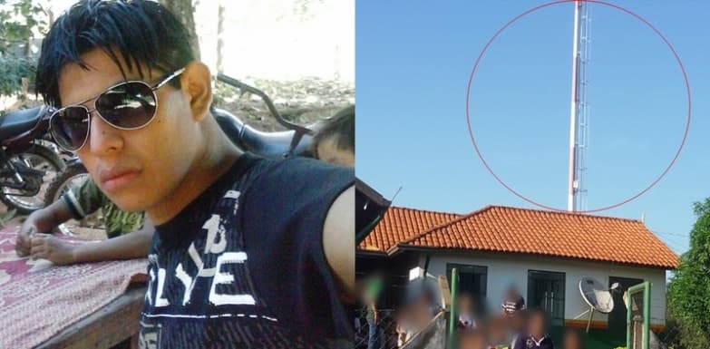 Jovem indígena morre após despencar de torre de escola na Aldeia Córrego do Meio