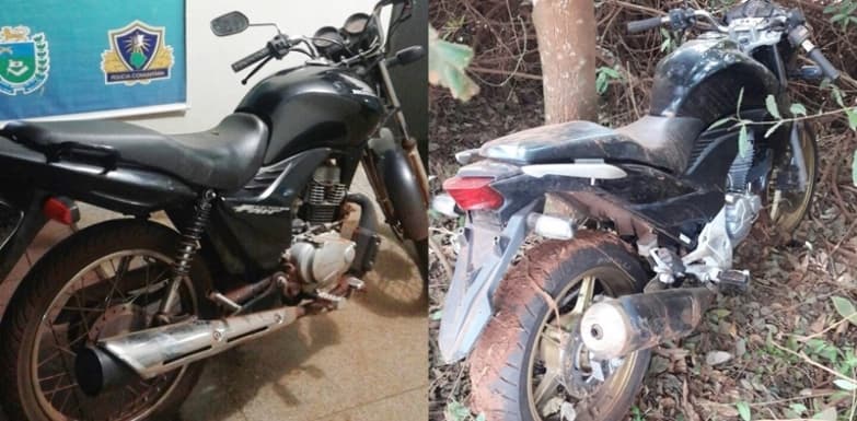 Polícia Militar recupera 2 motocicletas furtadas em menos de 24 horas