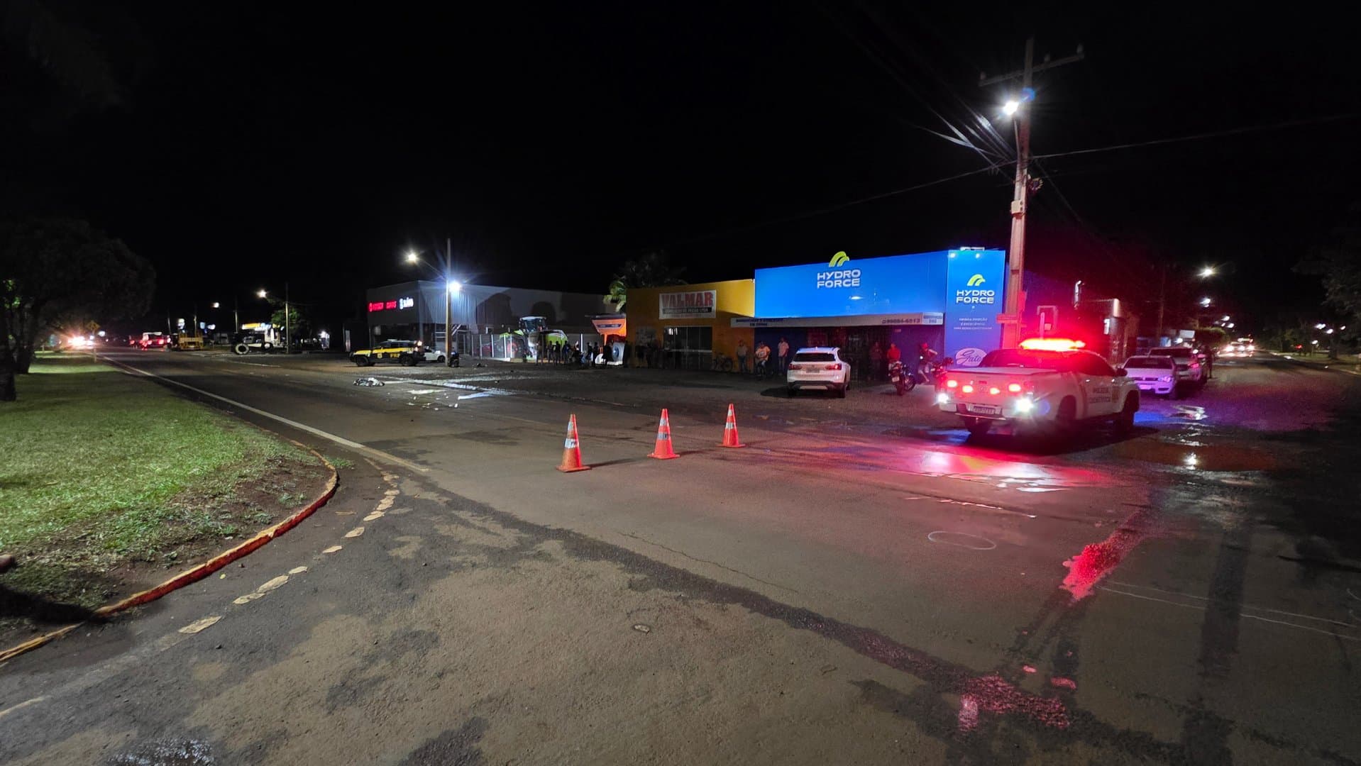 Motociclista morre após grave acidente em cruzamento de Sidrolândia