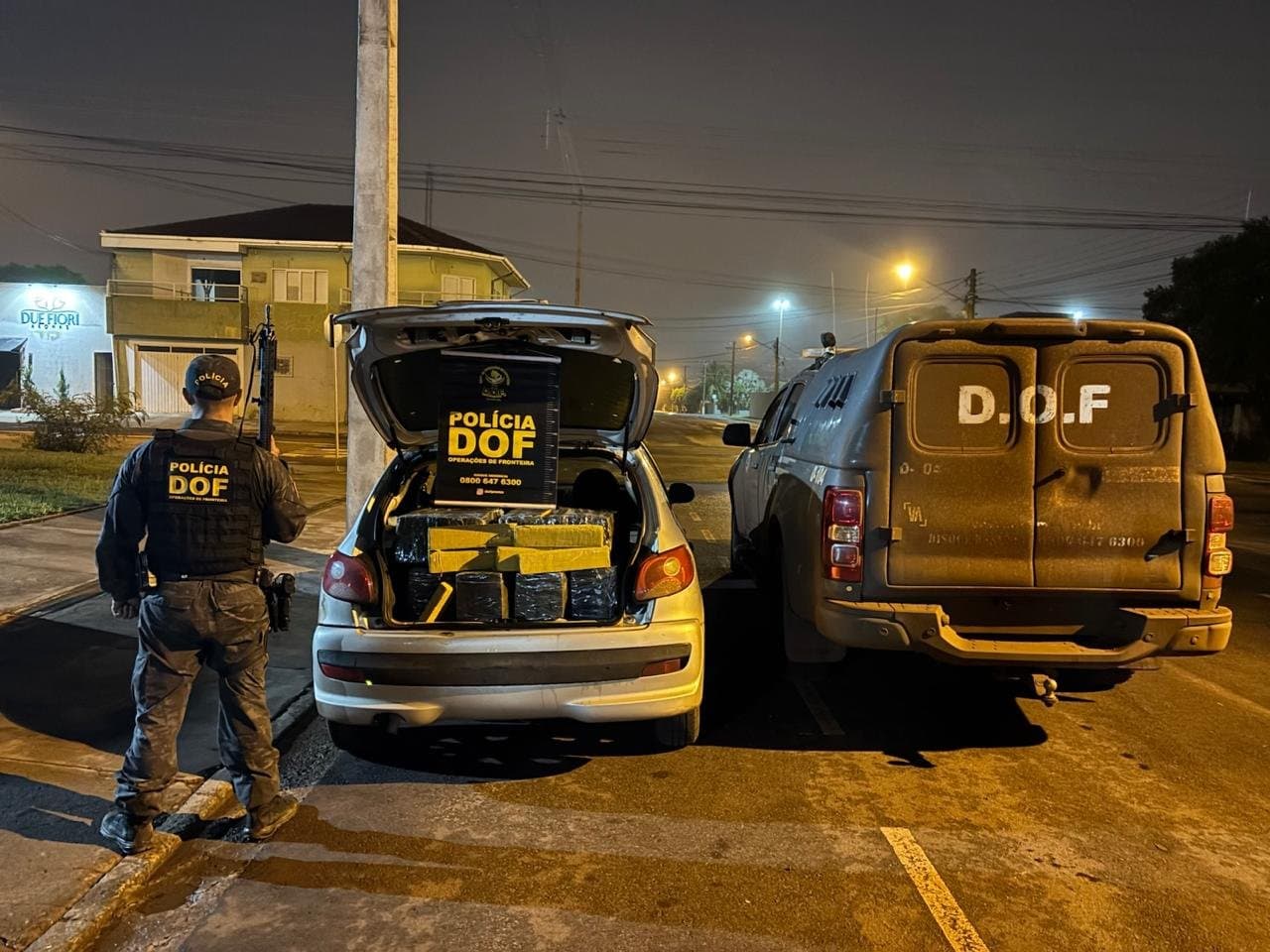 Policiais do DOF apreendem 301 Kg de maconha em Sidrolândia