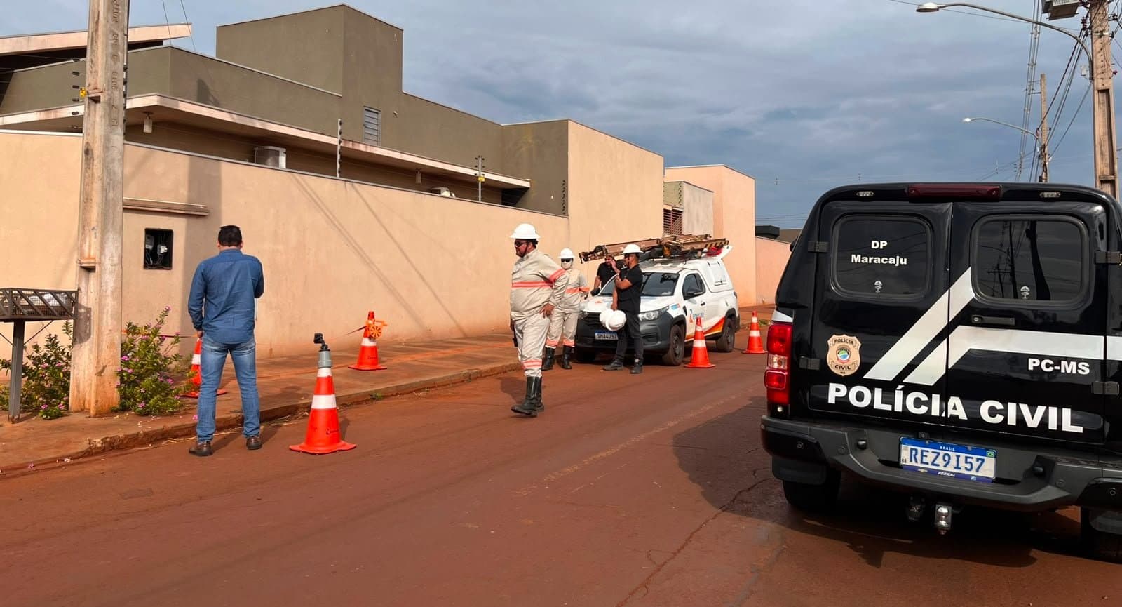 Operação faz vistoria em 42 imóveis e prende oito pessoas por furto de energia em Maracaju