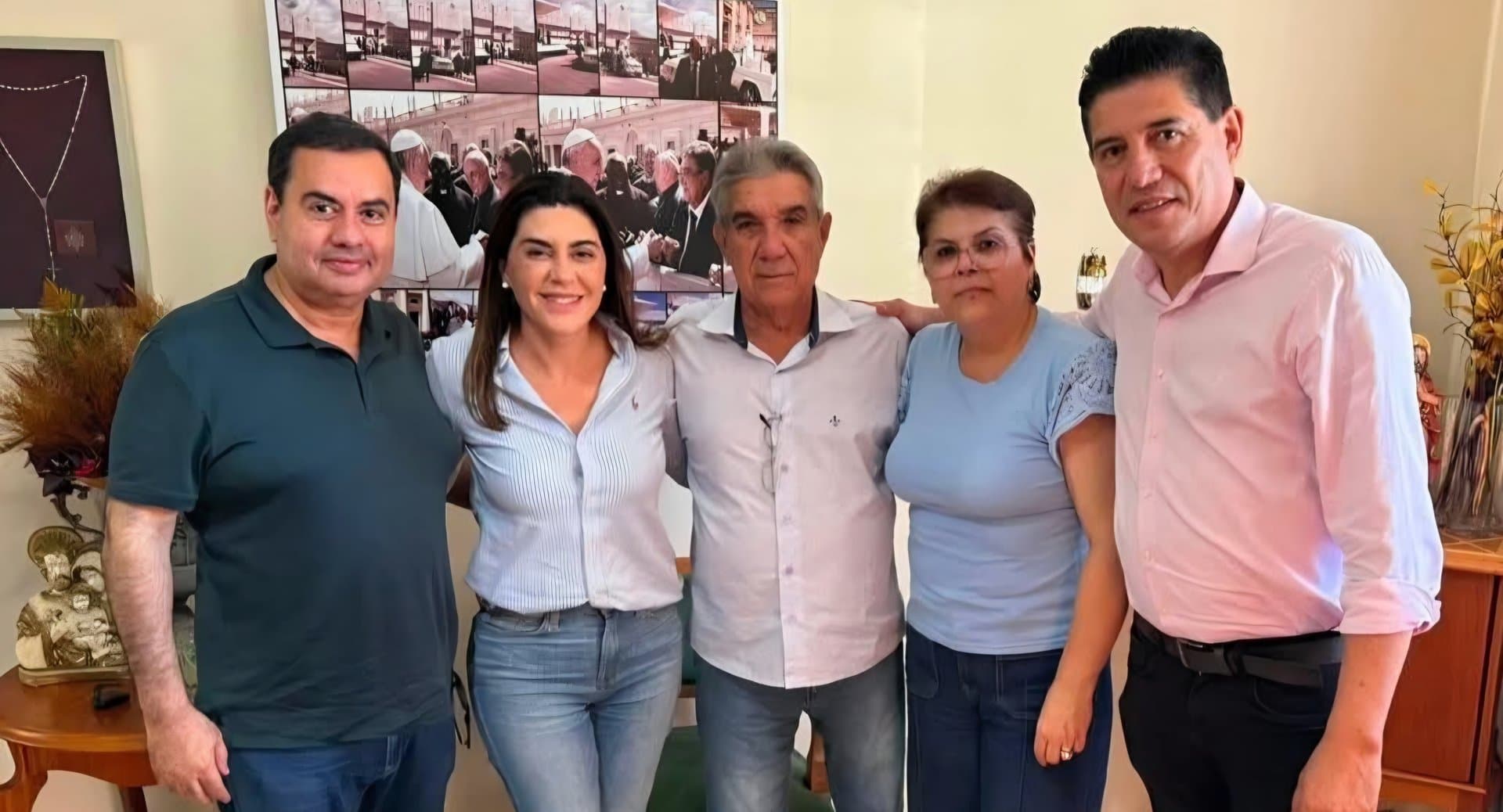 Antagônicos, ex-prefeitos de Maracaju se unem anunciando apoio a pré-candidatura de Viviane Luiza a deputada federal
