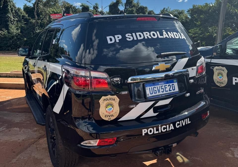 Polícia Civil cumpre mandado de prisão de homem de 41 anos condenado por roubo em Sidrolândia