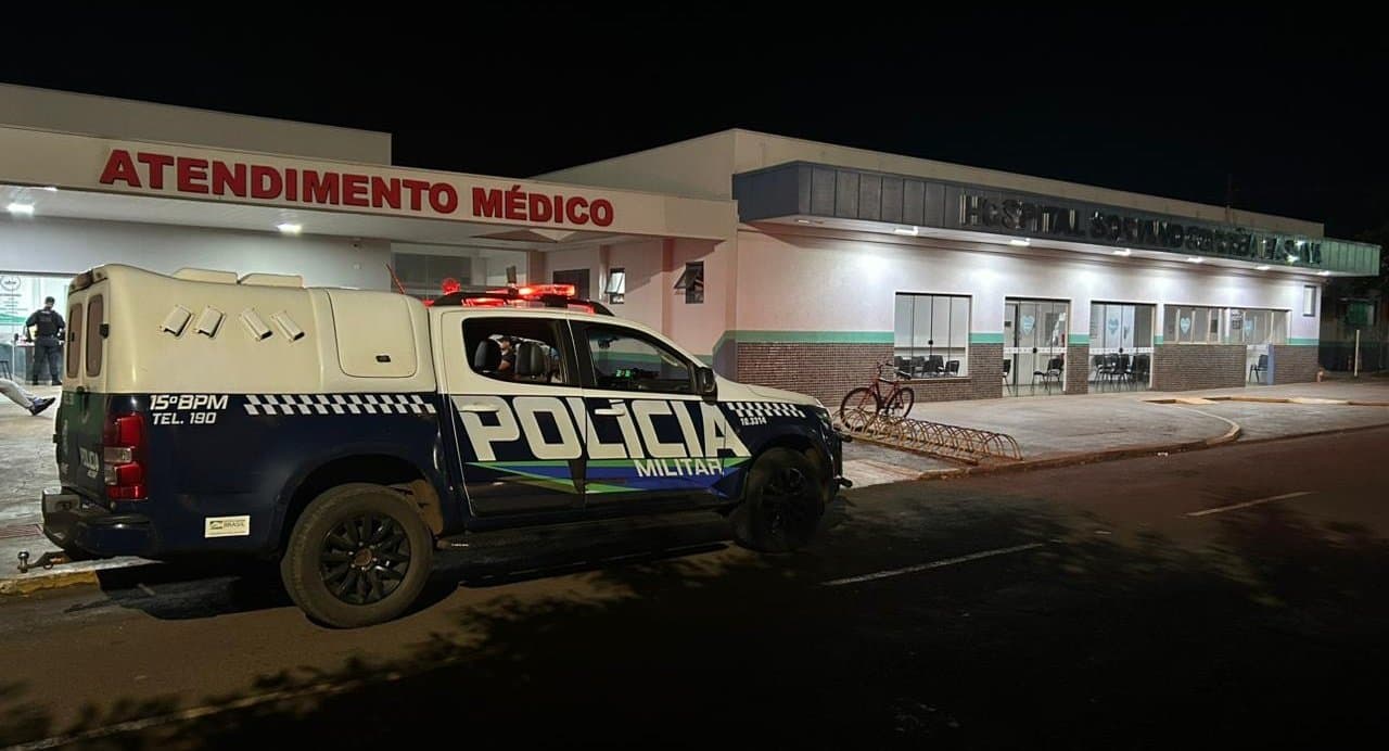 Homem é esfaqueado ao defender mulher durante confusão em bar de Maracaju