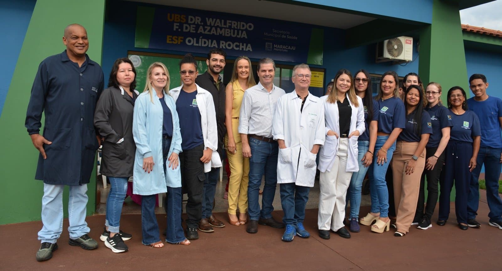 Prefeitura de Maracaju entrega reforma completa e novos equipamentos para a Unidade de Saúde do Bairro Olídia Rocha
