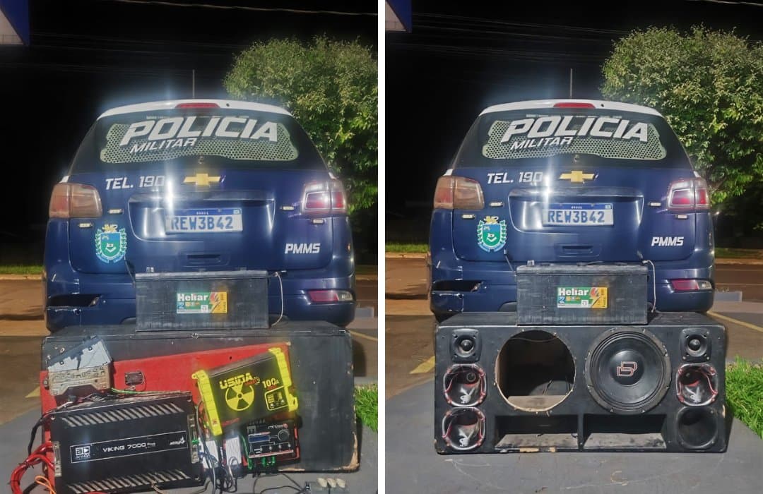 Em Maracaju, Polícia Militar aperta fiscalização contra perturbação do sossego
