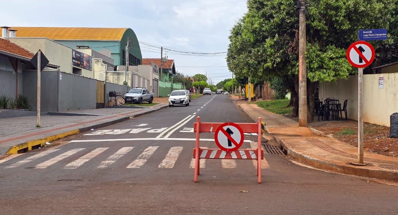 Prefeitura reorganiza trânsito de Maracaju com implantação de novas vias de mão única; confira as mudanças
