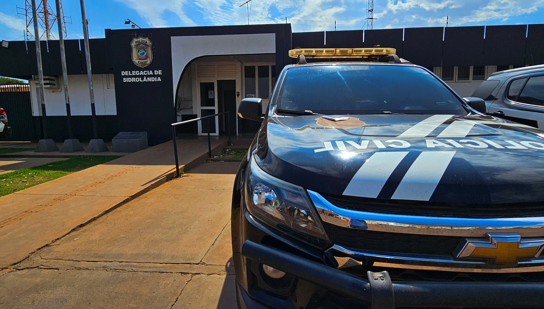 Polícia Civil identifica e prende suspeito de furto no Conselho Tutelar de Sidrolândia