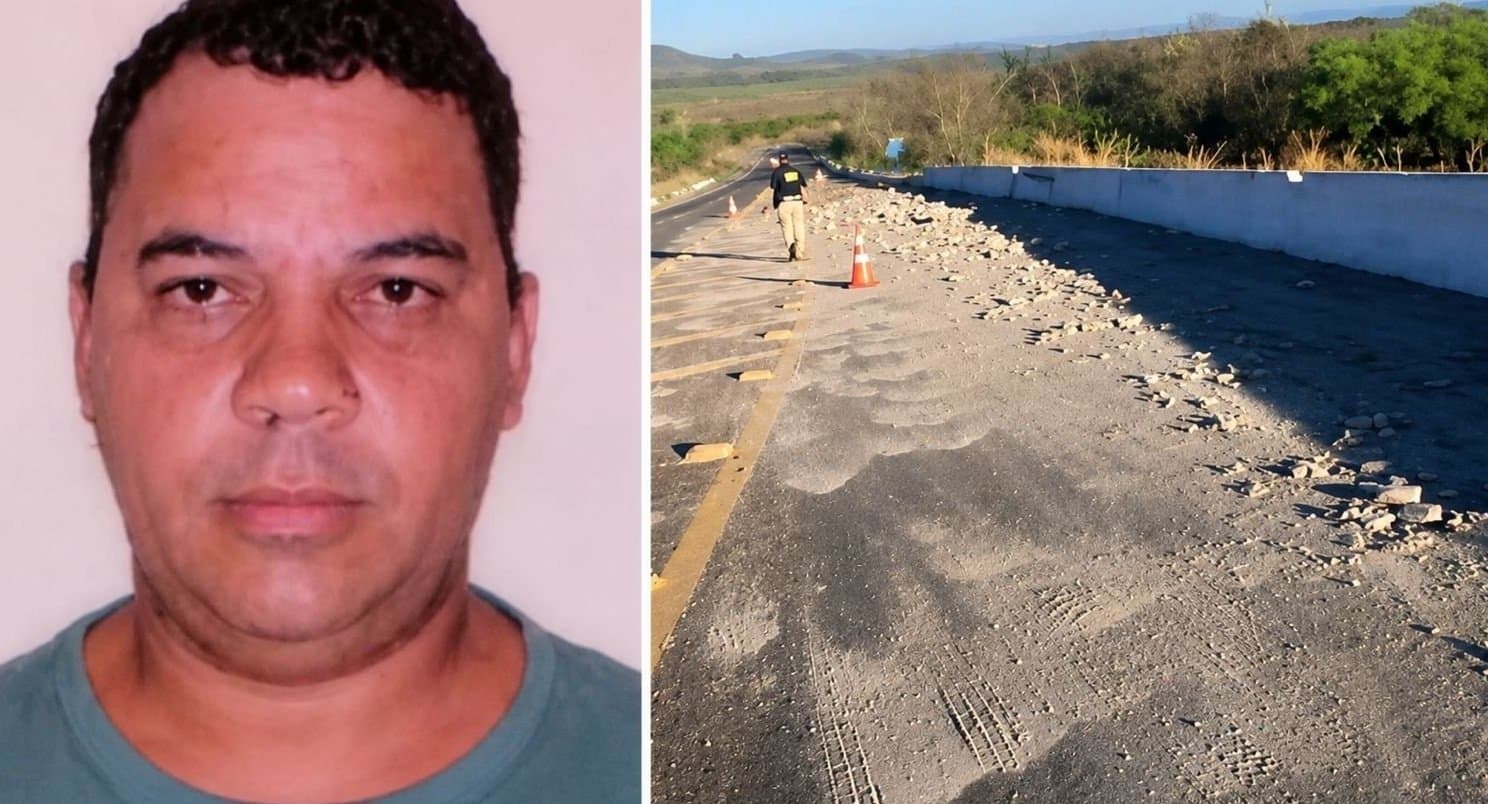 Caminhoneiro de 41 anos morre após caminhão sair da pista e cair na Serra de Maracaju