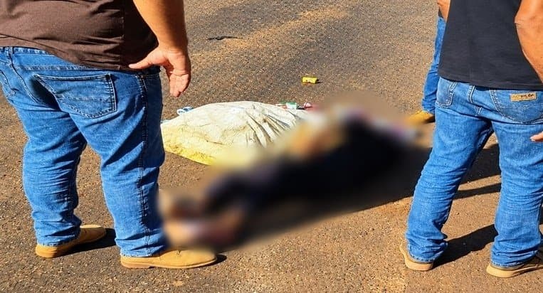 Idosa de 72 anos morre após ser atropelada por carreta na BR-267, em Maracaju