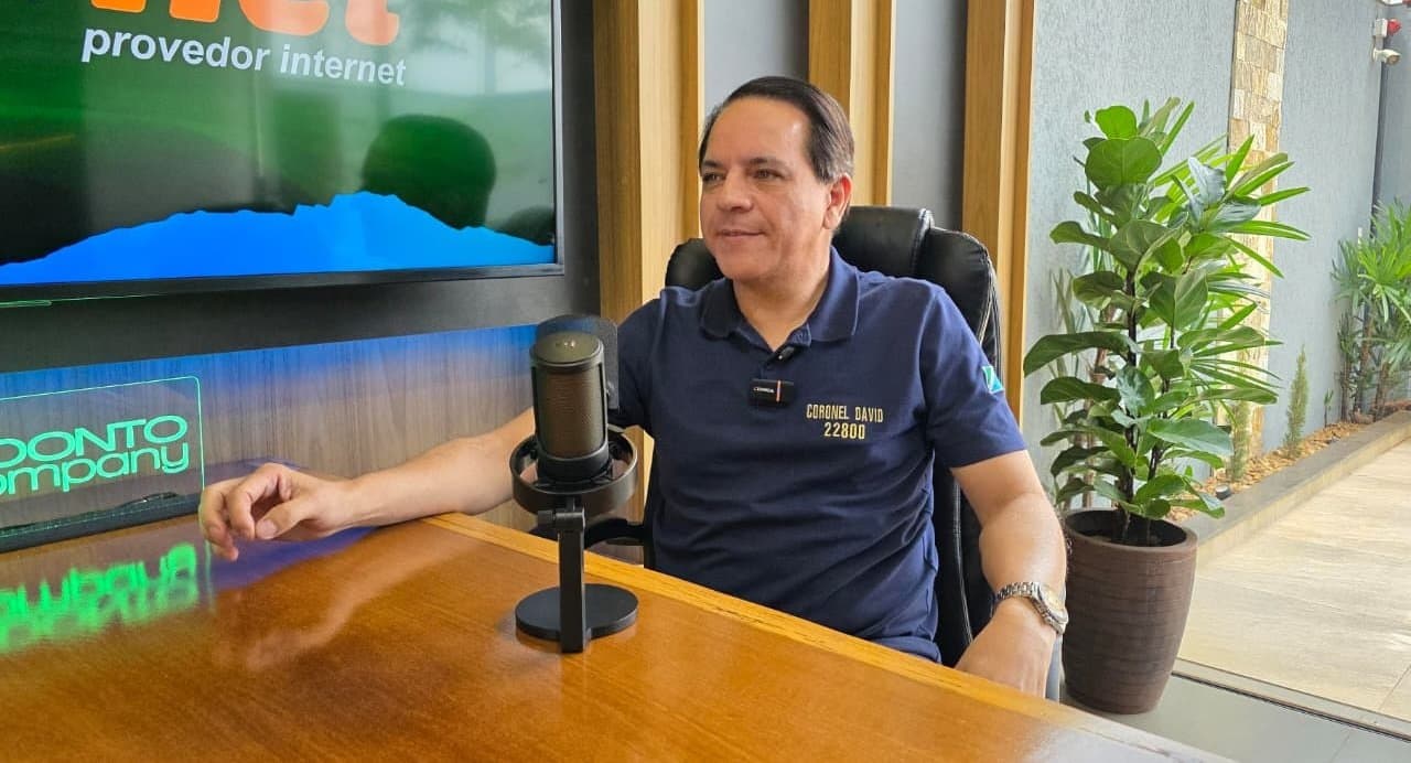 Coronel David destaca emendas para Sidrolândia, segurança pública e projetos de lei no podcast do Noticidade