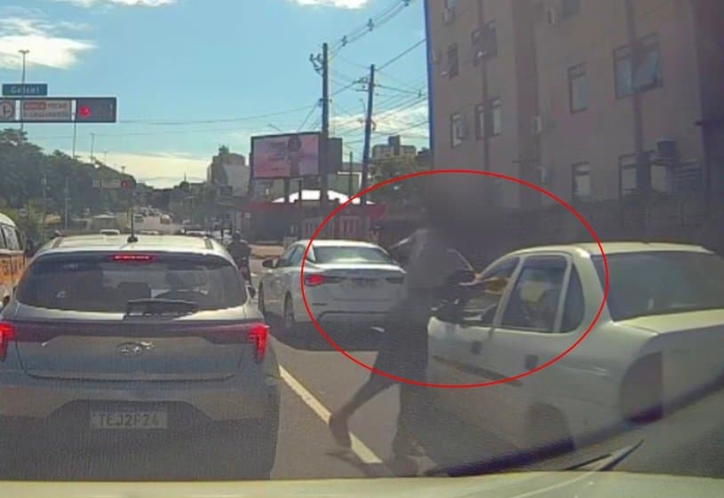 Homem que agrediu motorista em semáforo em Campo Grande é internado compulsoriamente